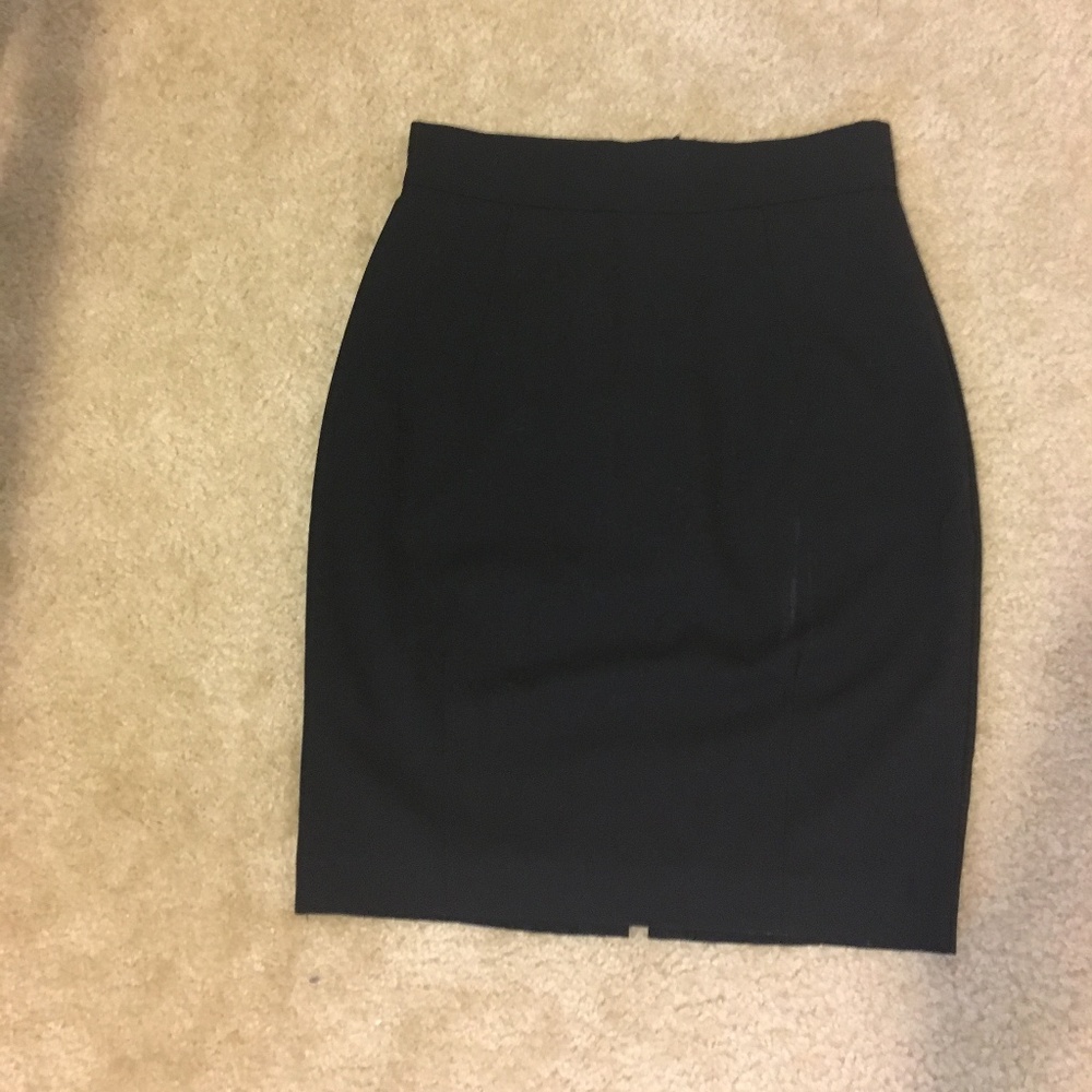 Black Business Pencil Skirt